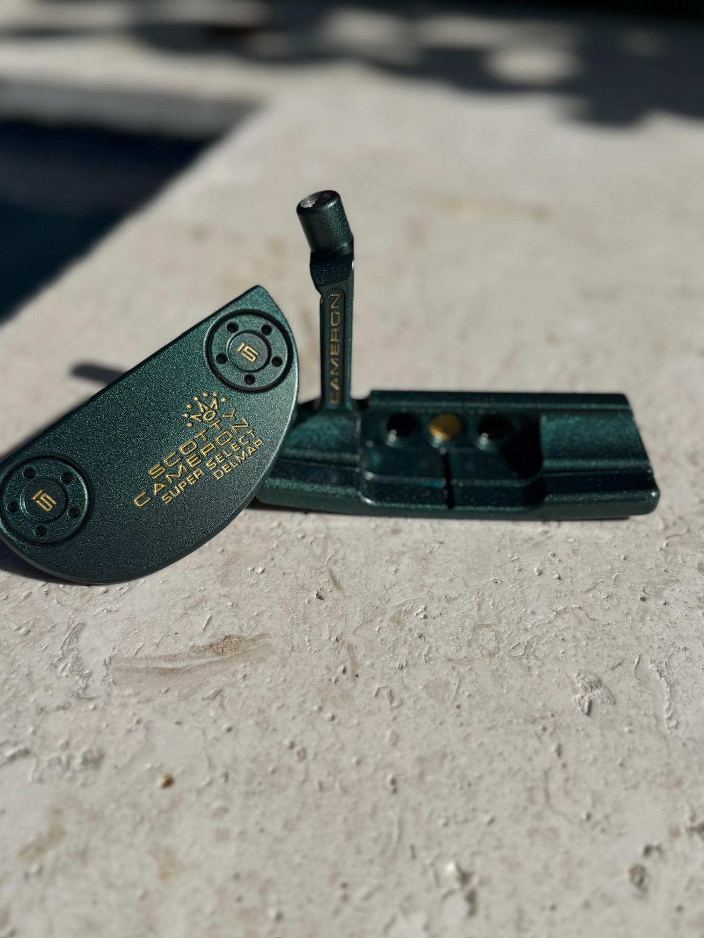 Scotty Cameron putter custom green finish